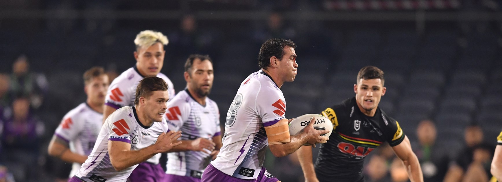 Kikau power, Cleary poise get Panthers home over Storm
