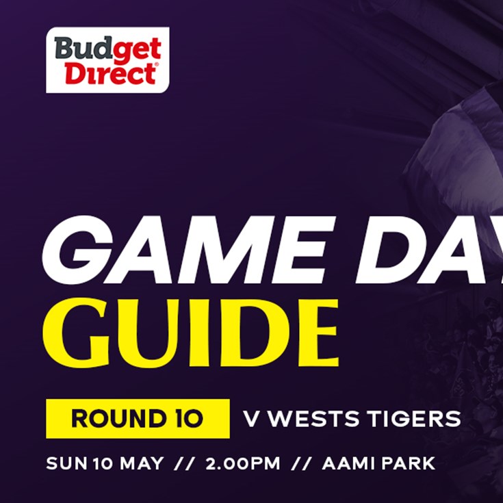 Game Day Guide: Round 10 v Tigers