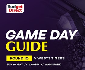Game Day Guide: Round 10 v Tigers