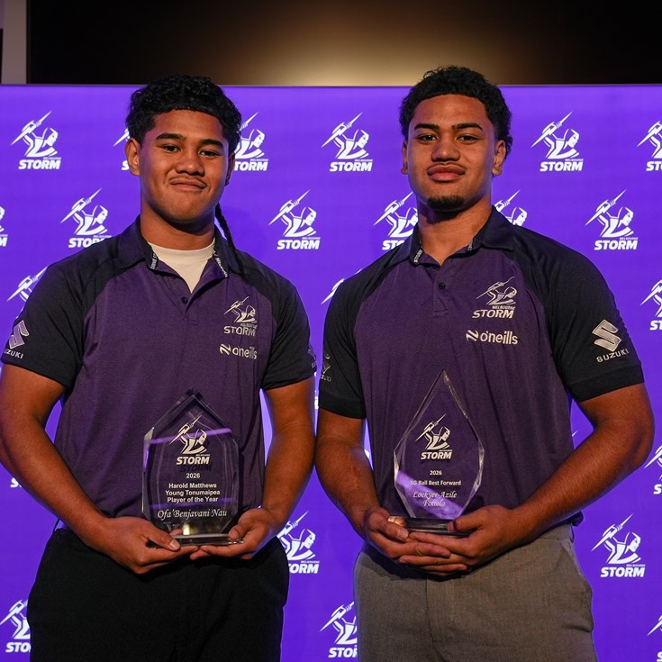 Storm Junior Rep U17 and U19 Awards night 2026
