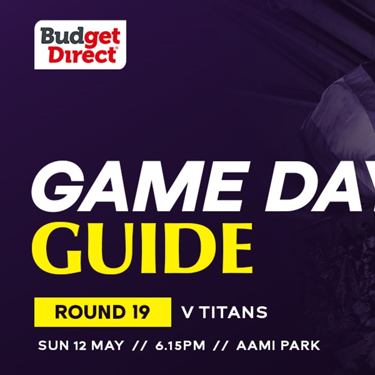 Game Day Guide: Round 19 v Gold Coast Titans