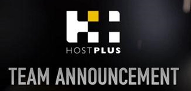 HOSTPLUS Team Announcement - Round 14