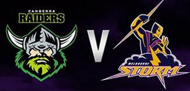Rd. 21 Match Preview - Storm v Raiders