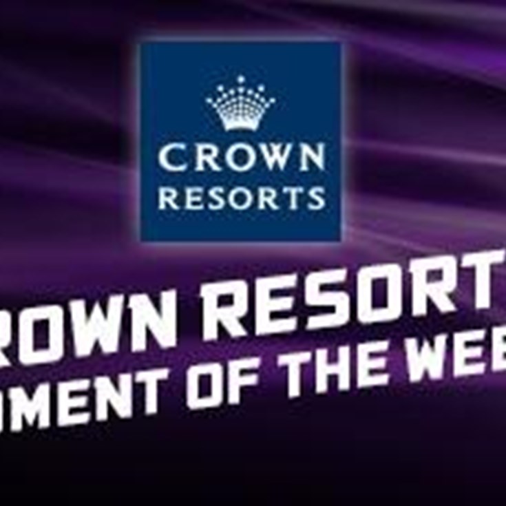 Rd.14 CROWN RESORTS Moment of the week.