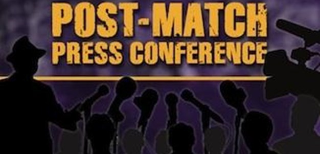 Melbourne Storm Preliminary Final V Warriors - Post Match Press Conference