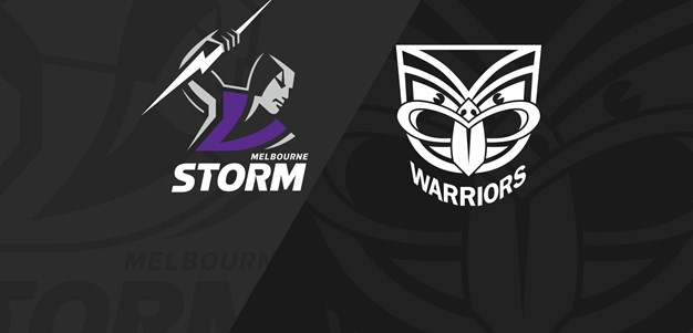 Anzac Day: Full Match Replay: Storm v Warriors - Round 7, 2019