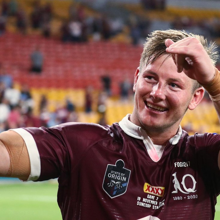 Harry Grant on a 'surreal' Maroons debut