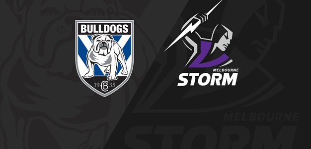Bulldogs v Storm - Round 5, 2021