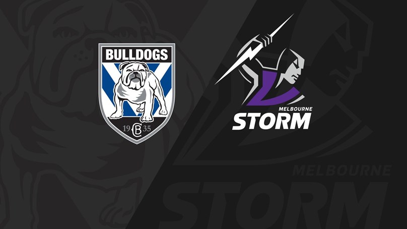 Bulldogs v Storm - Round 5, 2021