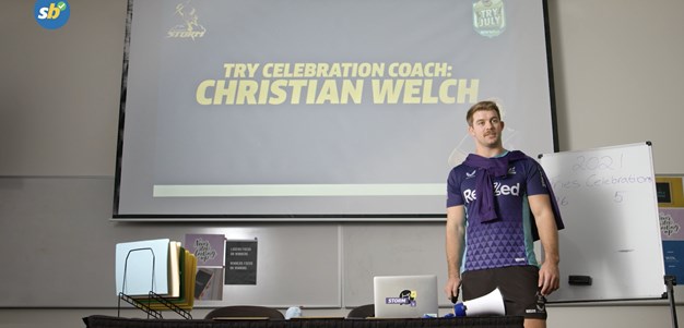 Try Celebration Coach Christian Welch preps for Try July