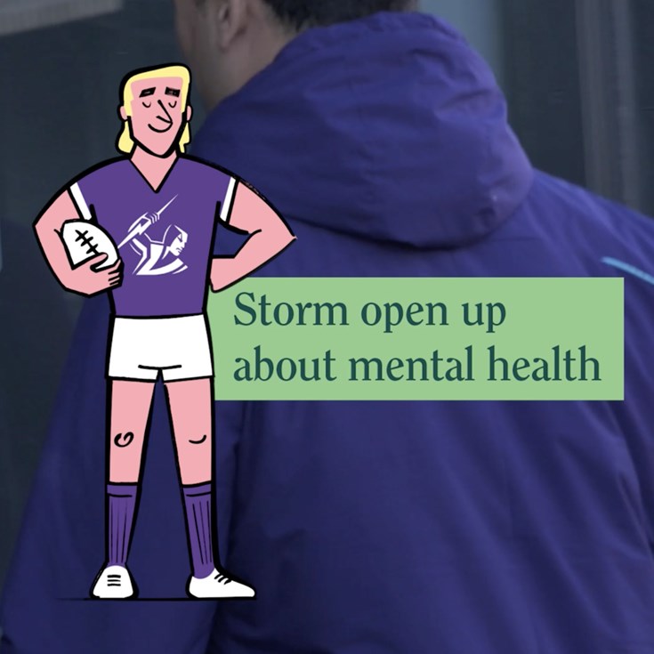 Storm open up about mental health