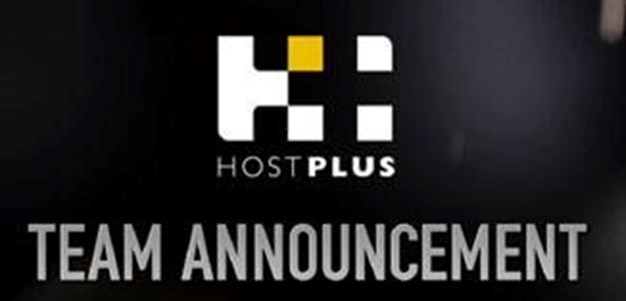 Rd. 16 HOSTPLUS Team Announcement