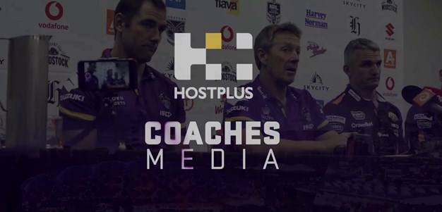 Rd 5 Coaches Media: Craig Bellamy and Cameron Smith