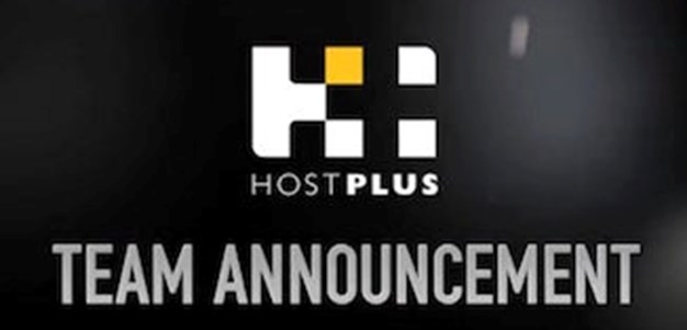 Rd. 5 HOSTPLUS Team Announcement
