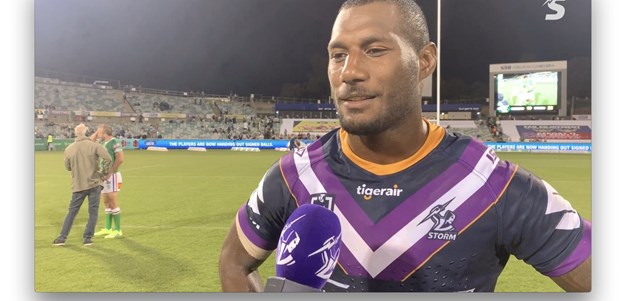 Suliasi Vunivalu - 'It was good to get a hat-trick away'