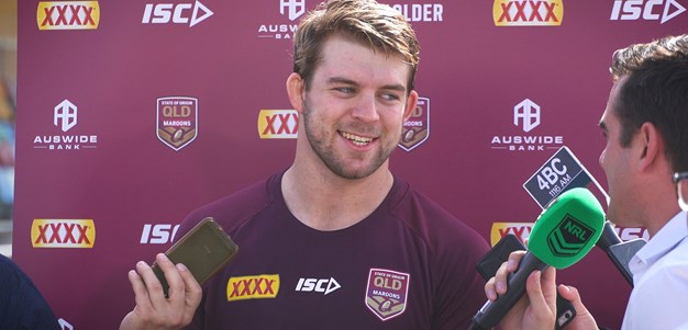 Maroons debutant Christian Welch keen to run out