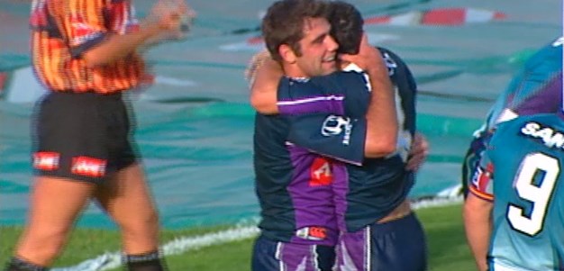 Cameron Smith's first NRL try