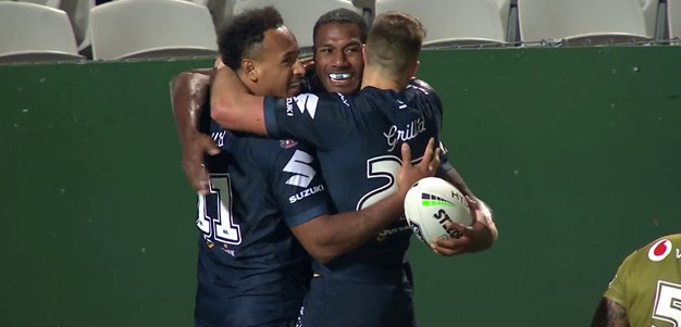 Hughes provides Vunivalu with his hat-trick