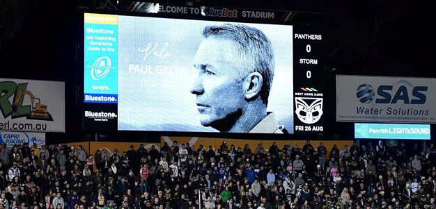 Teams pay respect to Paul Green