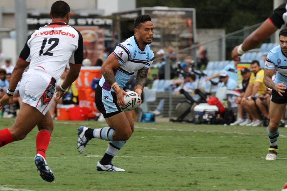 Ben Roberts playing for Storm's feeder team Cronulla in the NSW Cup.