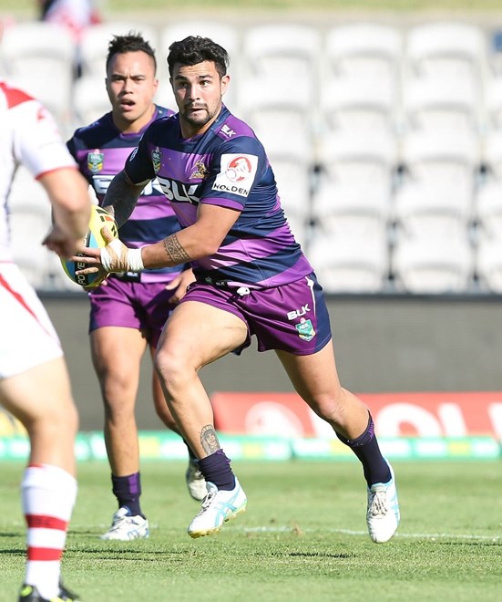 : Digital Image by Robb Cox Â©nrlphotos.com:  :NYC Rugby League - St George Illawarra Dragons V Melbourne Storm at Jubilee Oval, Kogarah. Monday March 9th 2015.