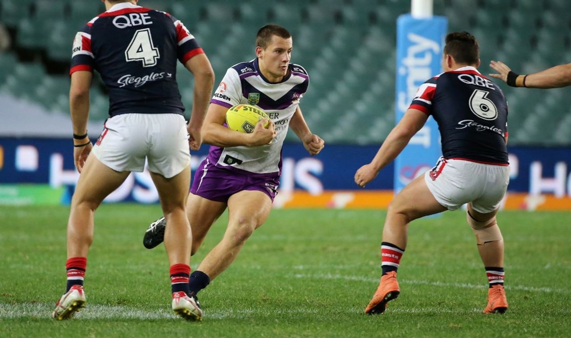 Competition - NYC Premiership.Teams - Roosters v Melbourne Storm.Round - Round 14Date - Saturday 11th of June  2016.Venue - ALLIANZ Stadium, Sydney.Photographer â Grant Trouville Â© NRL Photos.Description -  .