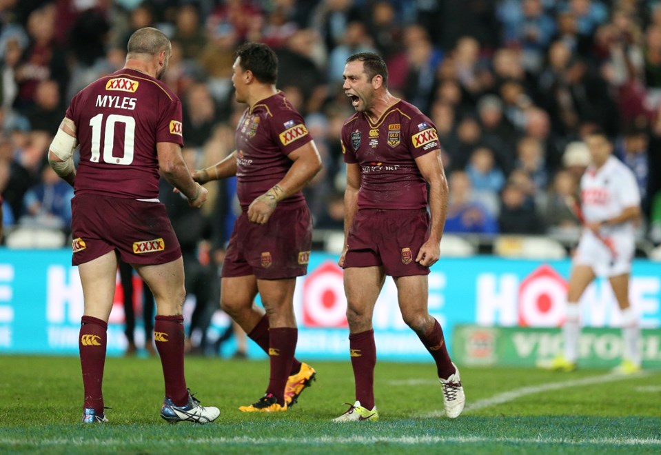 Competition - State of Origin Rugby League - Game 1.Teams - NSW Blues v QLD maroons.Round - Date - Wednesday 1st of June 2016.Venue - ANZ Stadium Homebush, Sydney.Photographer â Grant Trouville Â© NRL Photos.Description - #Origin .