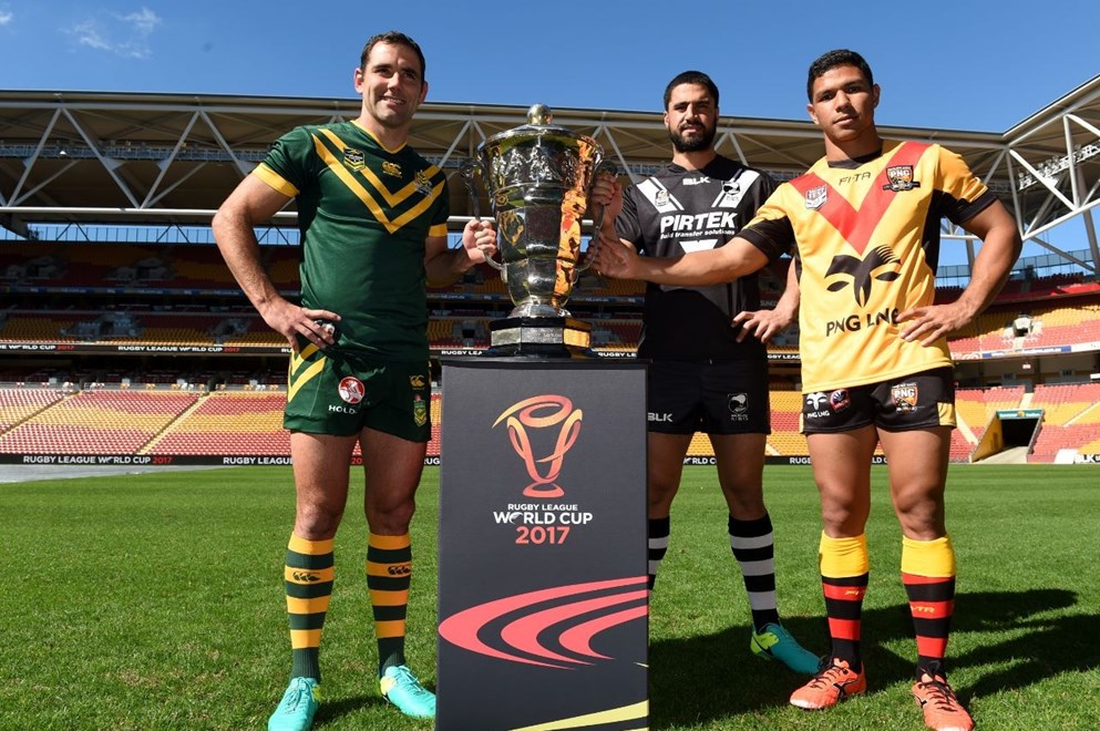 Rugby League World Cup Launch - 19 July 2016 - Suncorp Stadium, Brisbane, Qld - Scott Davis