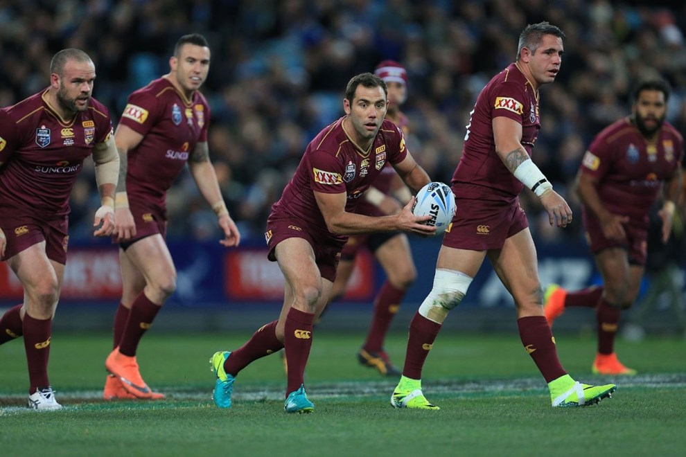 Competition - State of Origin
Round - 3 
Teams â NSW V QLD
Date â  13th of July 2016
Venue â ANZ Stadium
Photographer â Cox
Description â 
