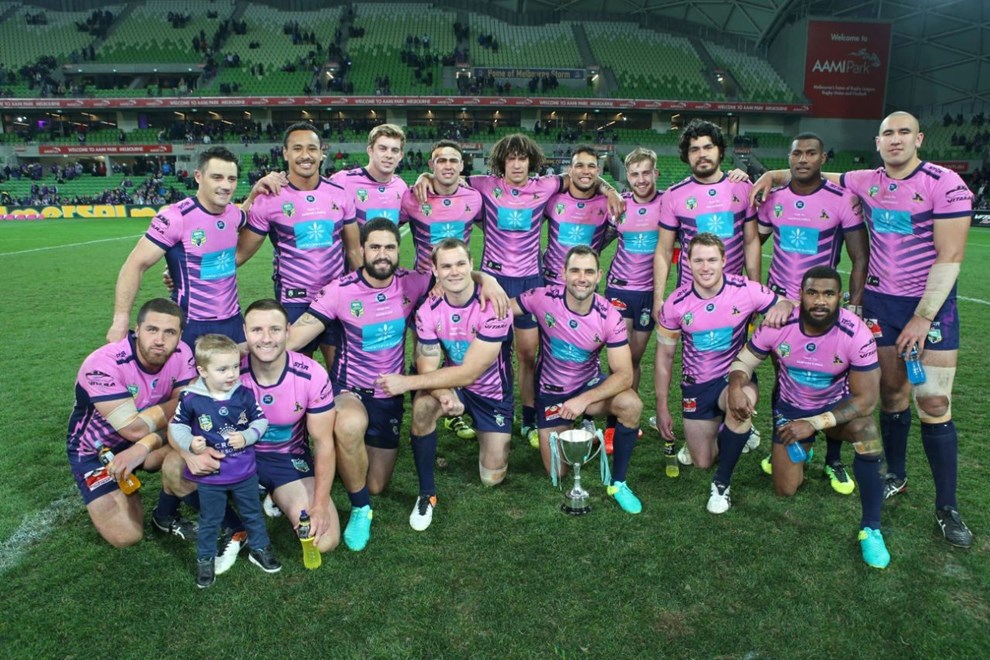 Competition - NRLRound - Round 22Teams â Melbourne Storm v South Sydney RabbitohsDate â    6th of August 2016Venue â AAMI Park, Melbourne VICPhotographer â Brett CrockfordDescription â 