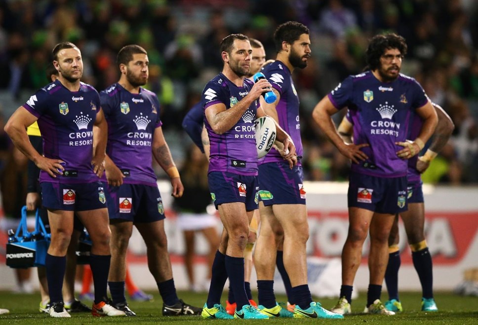 Competition - NRLRound -  23Teams â Raiders V StormDate â 15th August 2016Venue â Canberra StadiumPhotographer â Mark NolanDescription â 