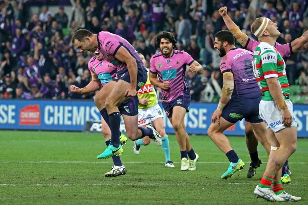 Competition - NRLRound - Round 22Teams â Melbourne Storm v South Sydney RabbitohsDate â    6th of August 2016Venue â AAMI Park, Melbourne VICPhotographer â Brett CrockfordDescription â 