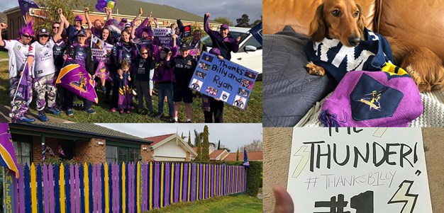 When #purplepride takes over