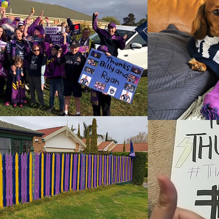 When #purplepride takes over