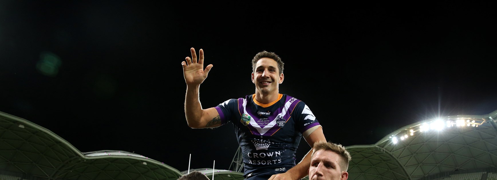 Billy Slater immortalised at AAMI Park
