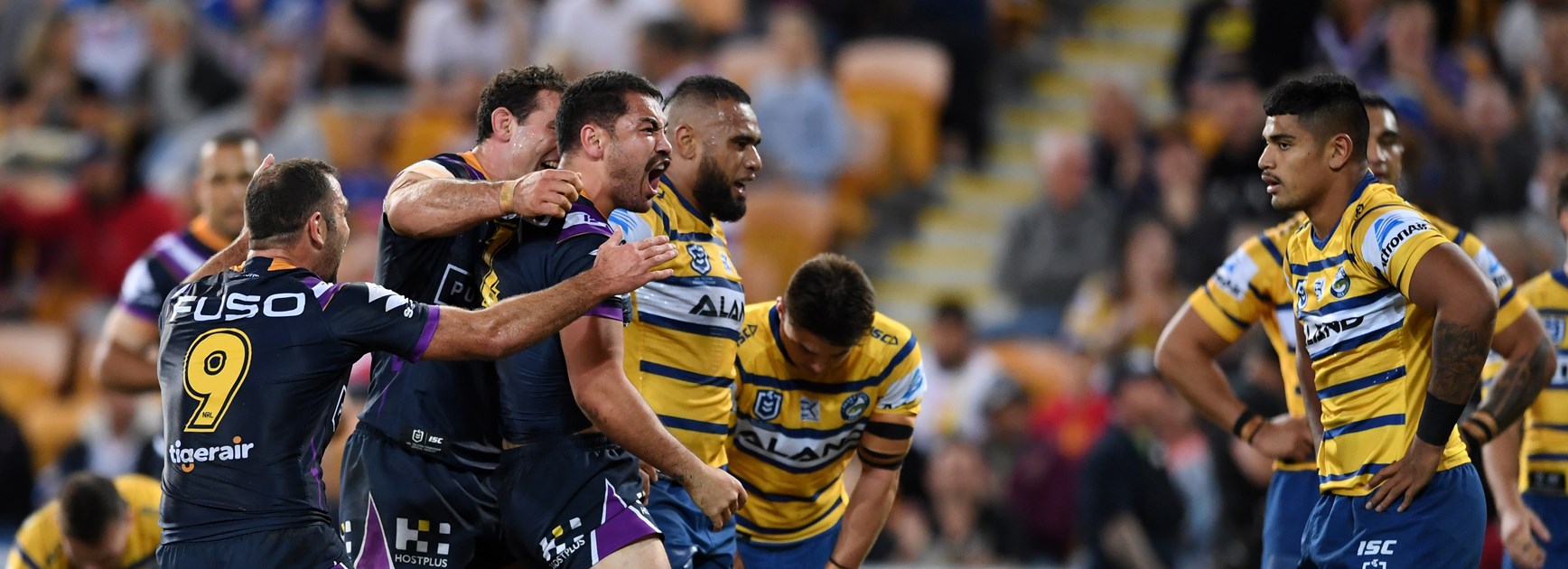 Ruthless Storm put Eels to the sword