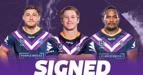 King, Kata and Grant sign with Storm