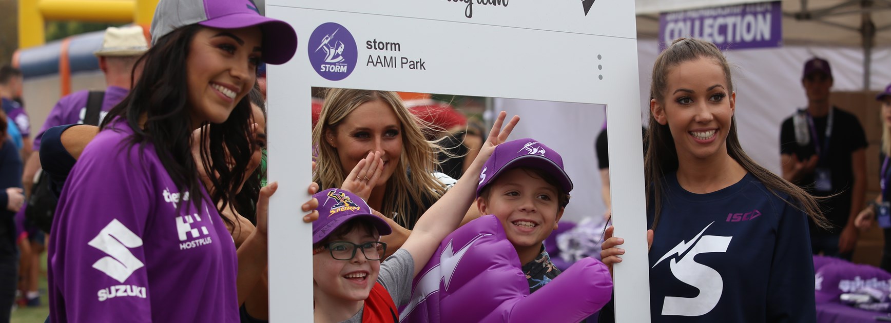 Melbourne Storm Family Day 2020