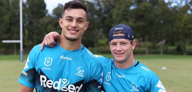 Captain's run in the fresh kit