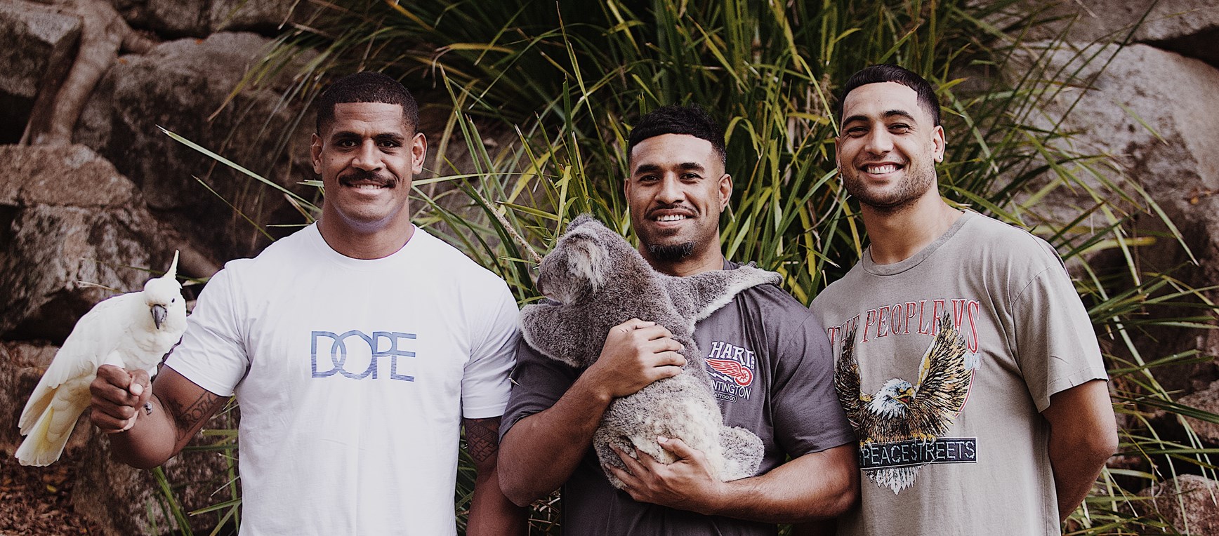 Reimis, George and Tui visit Australia Zoo