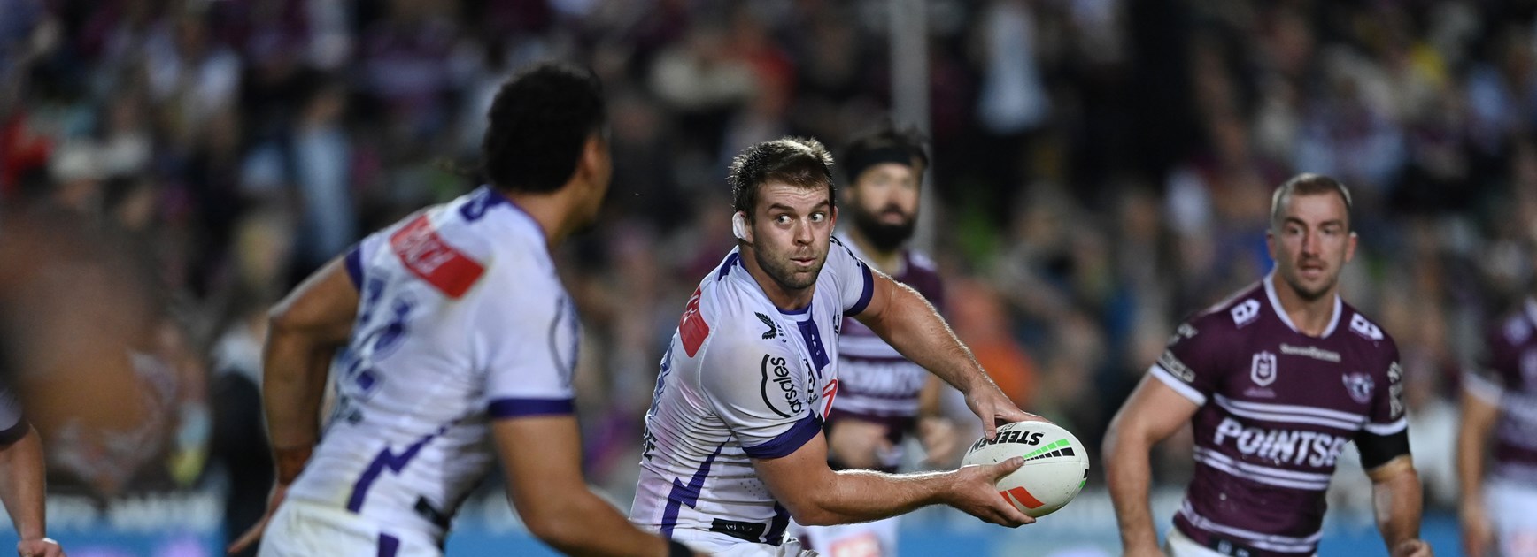 Sea Eagles restore pride with fiery win over brave Storm