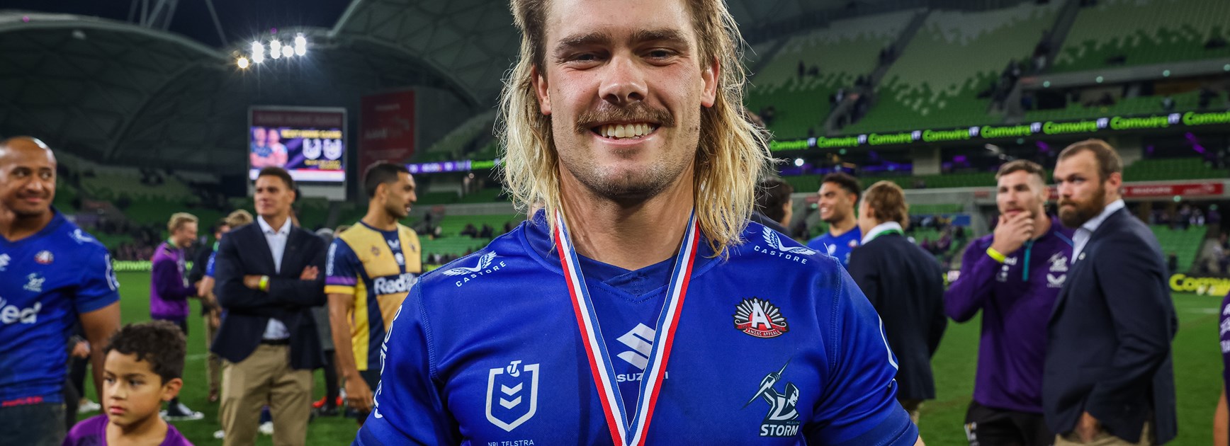 Storm's Spirit of ANZAC medallists