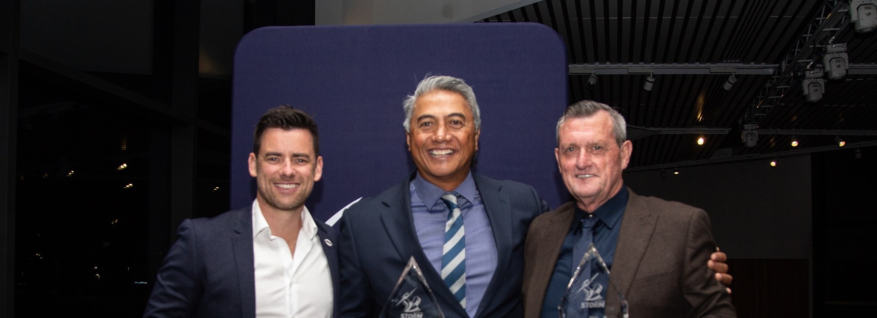 Storm induct three life members