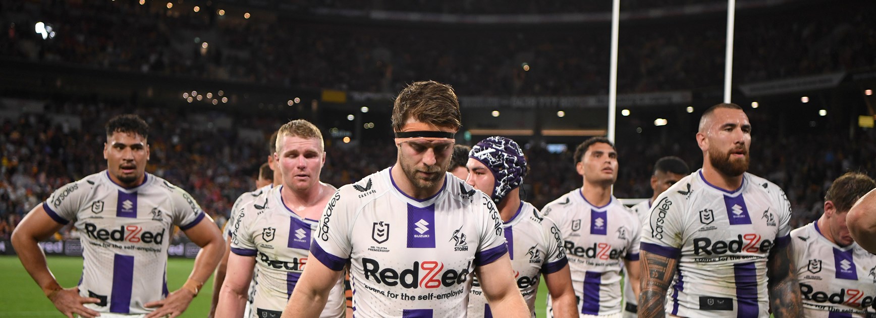 Broncos smash hoodoo as Storm left reeling by Papenhuyzen injury