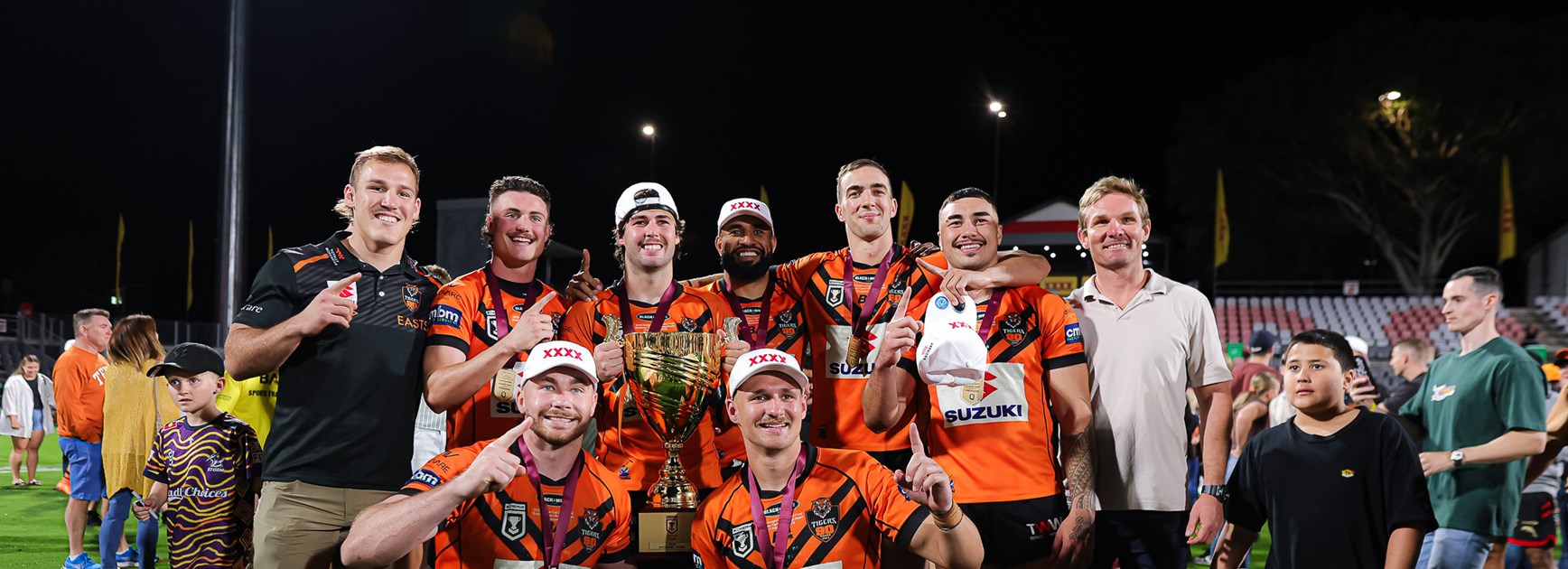 Tigers pounce to create history with grand final win over Bears