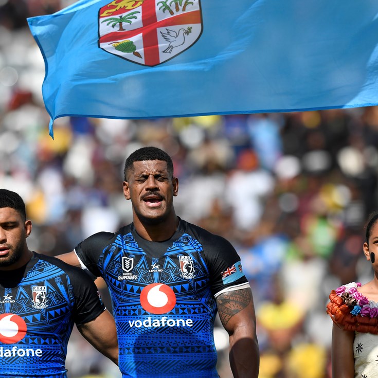 Fiji down brave Cook Islands