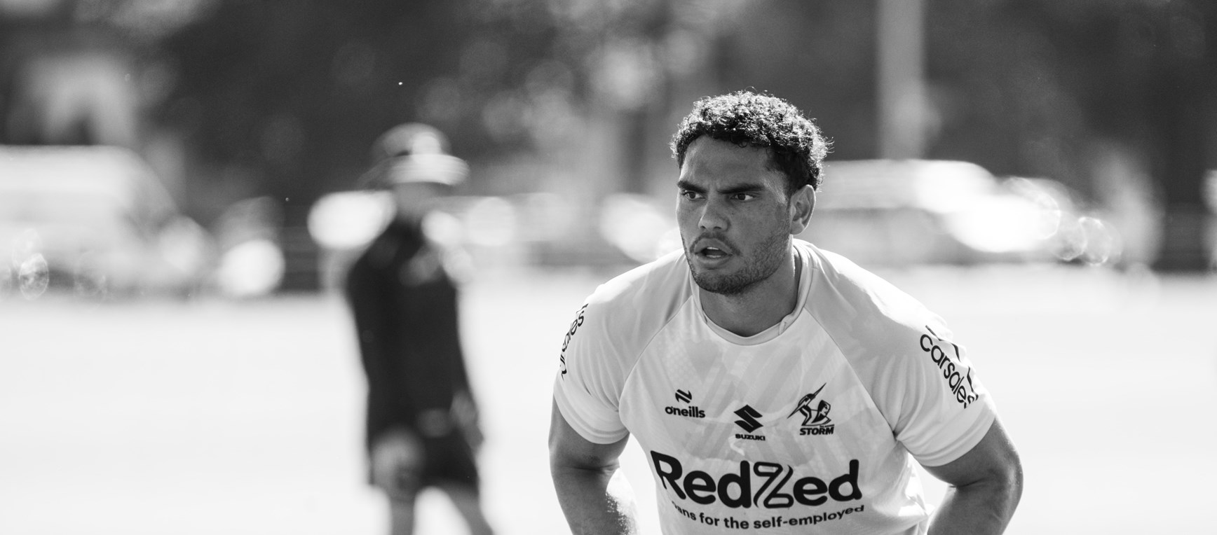 In Picture: Training, but make it black and white