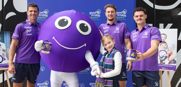 Storm continue support for Good Friday Appeal