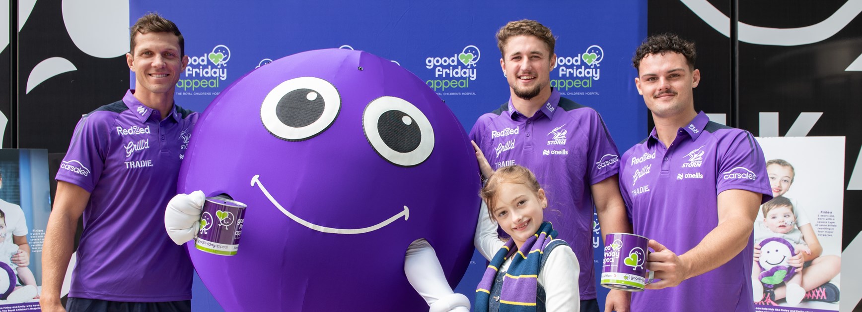 Storm continue support for Good Friday Appeal