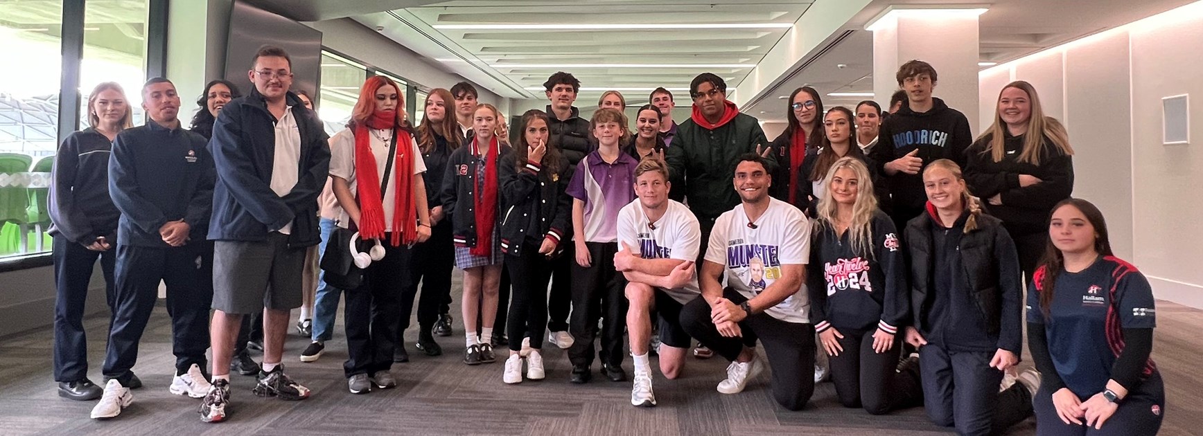 Current and rising NRL stars inspire at School to Work Careers Expo